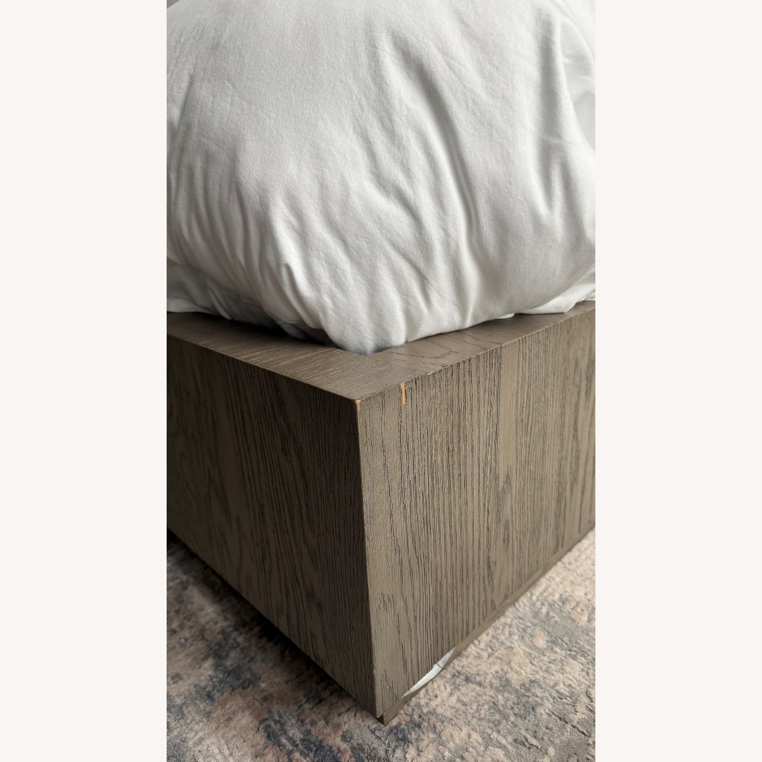 Restoration Hardware Bezier Wood King Bed - image-5