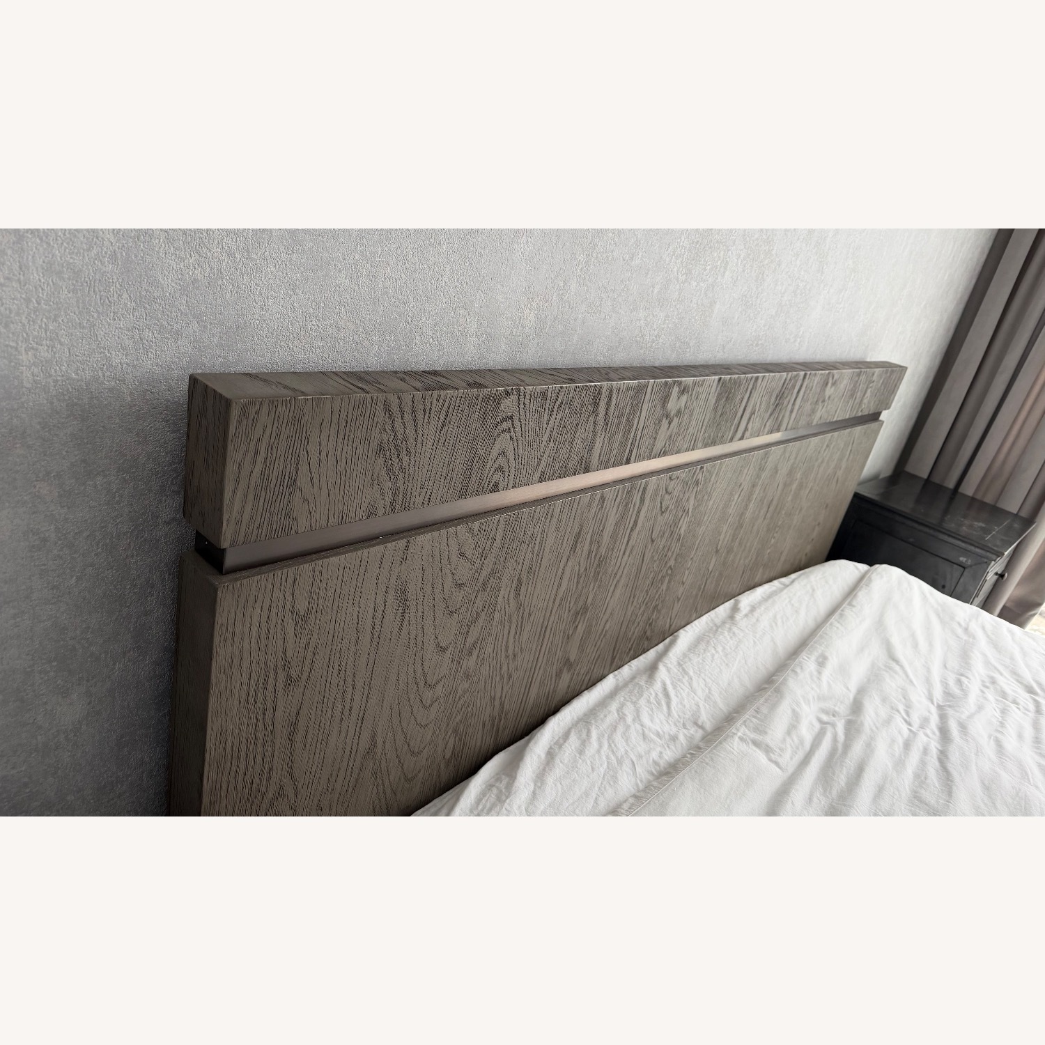 Restoration Hardware Bezier Wood King Bed - image-3