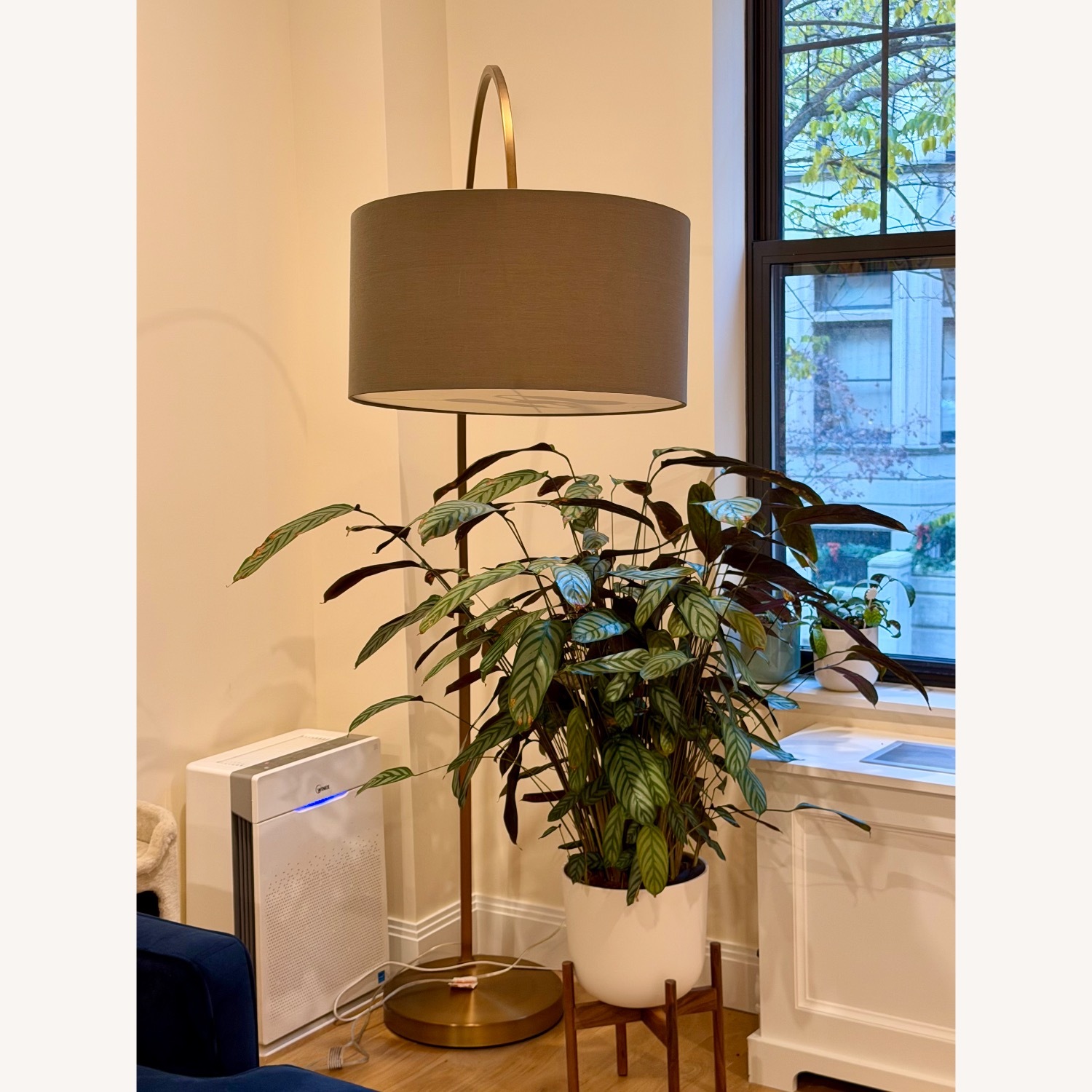 West Elm Overarching Floor Lamp - image-3