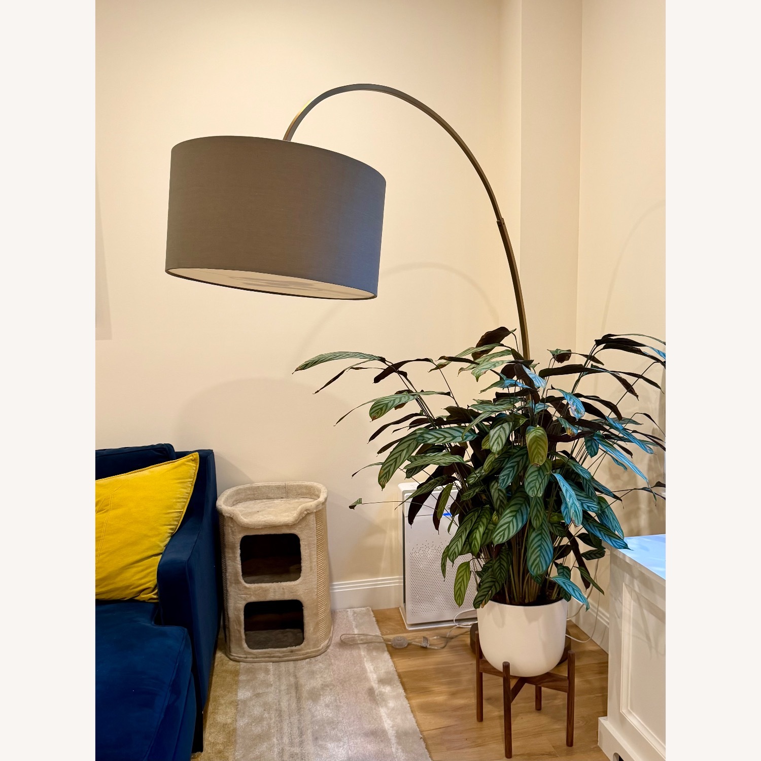 West Elm Overarching Floor Lamp - image-1