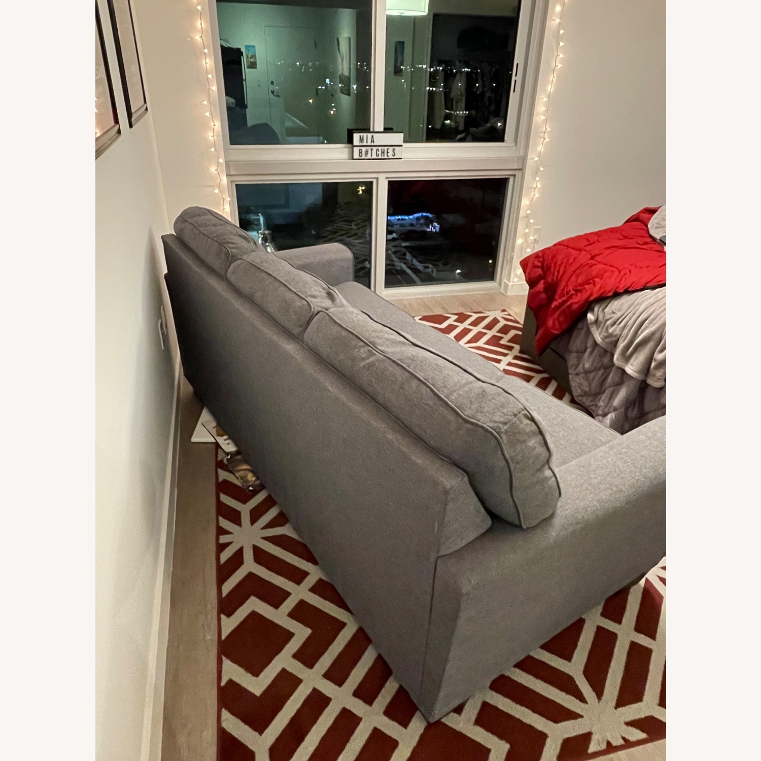 Ashley Furniture Cashton Dark Gray 3+ Seater Sofa - image-3