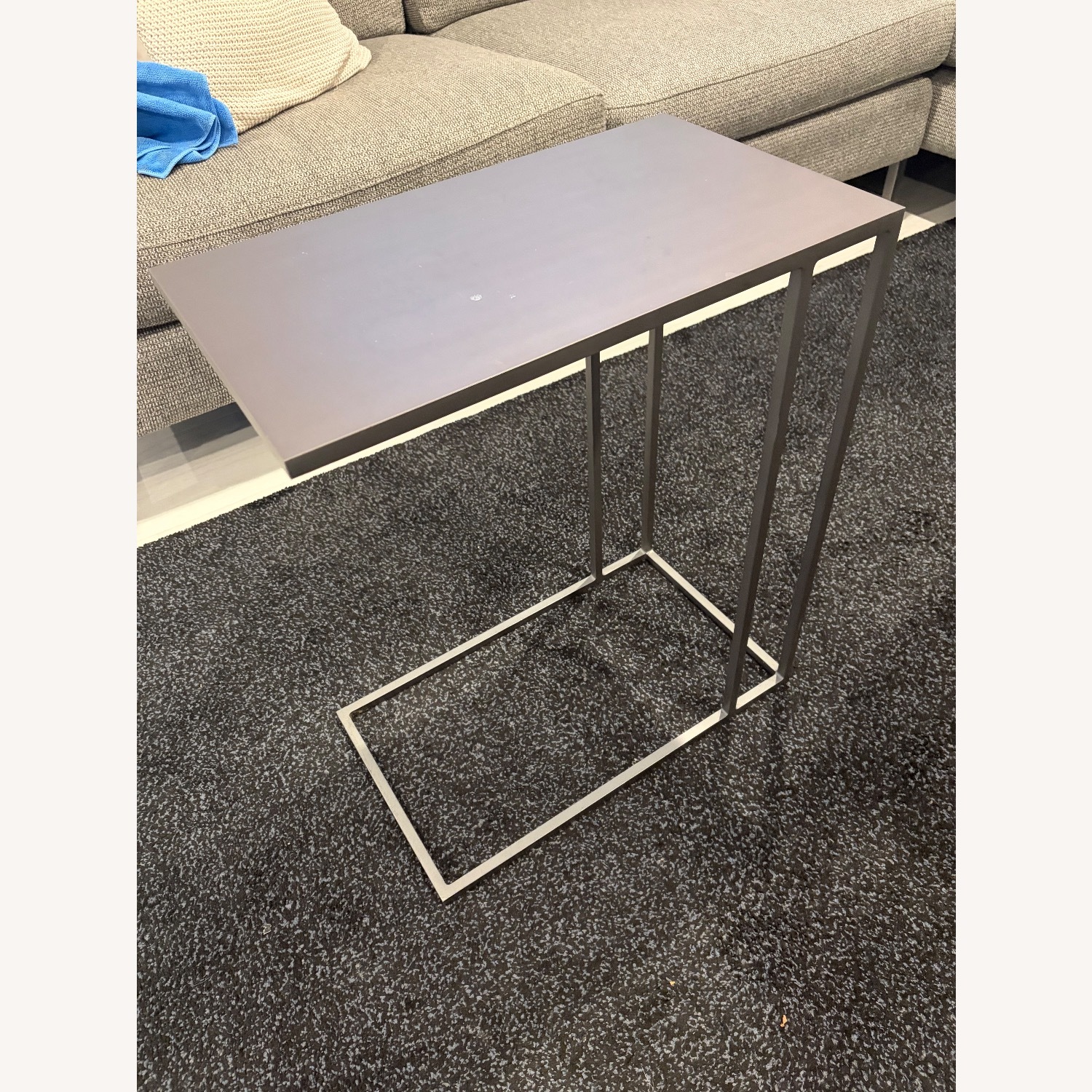 CB2 Mill C Metal Side Tables - image-3