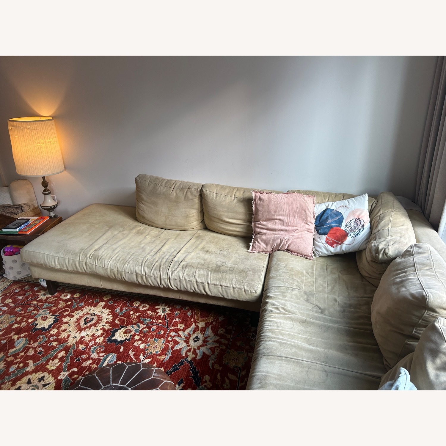 Beige 2-piece Sectional - image-2