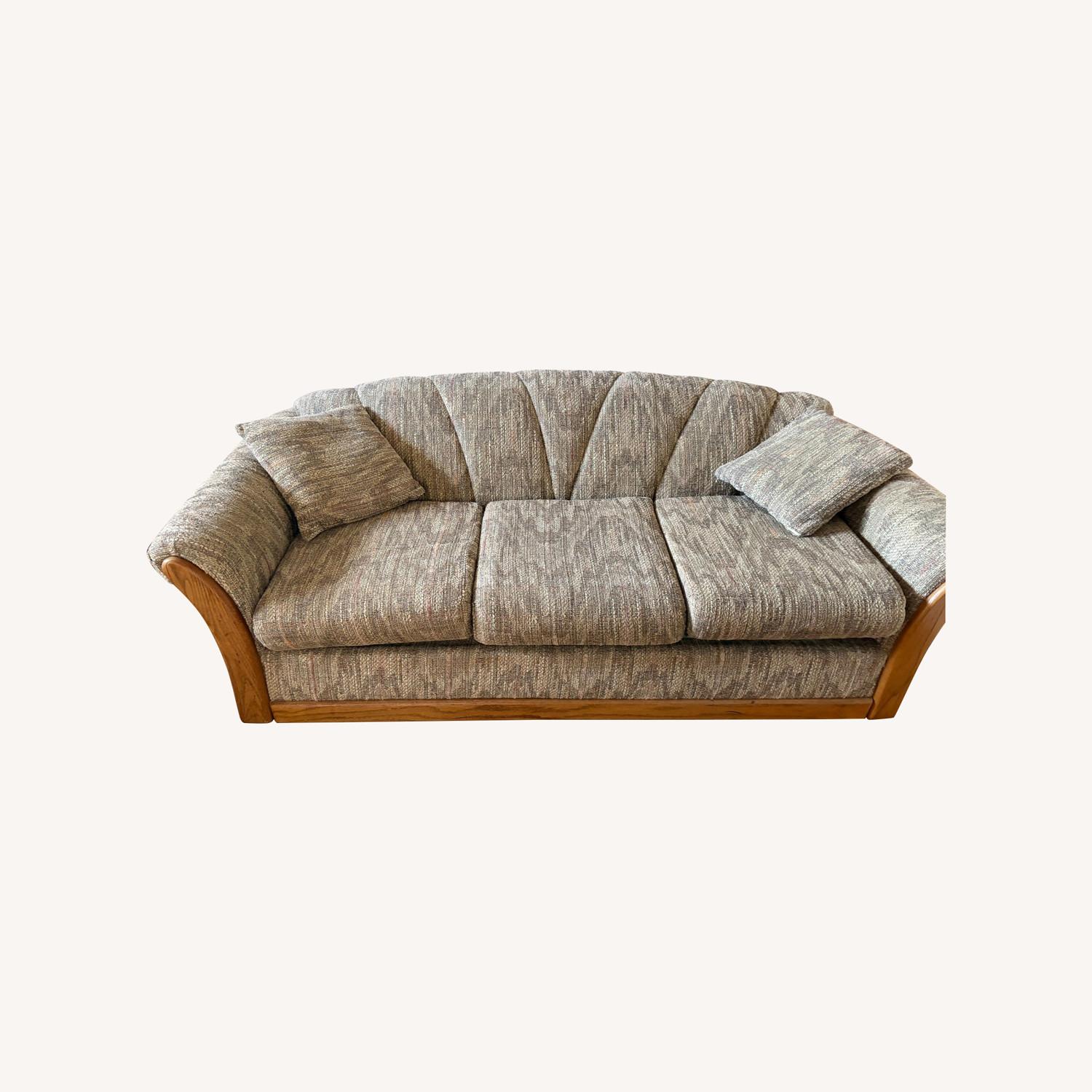 Light Gray 3+ Seater Sofa - image-0