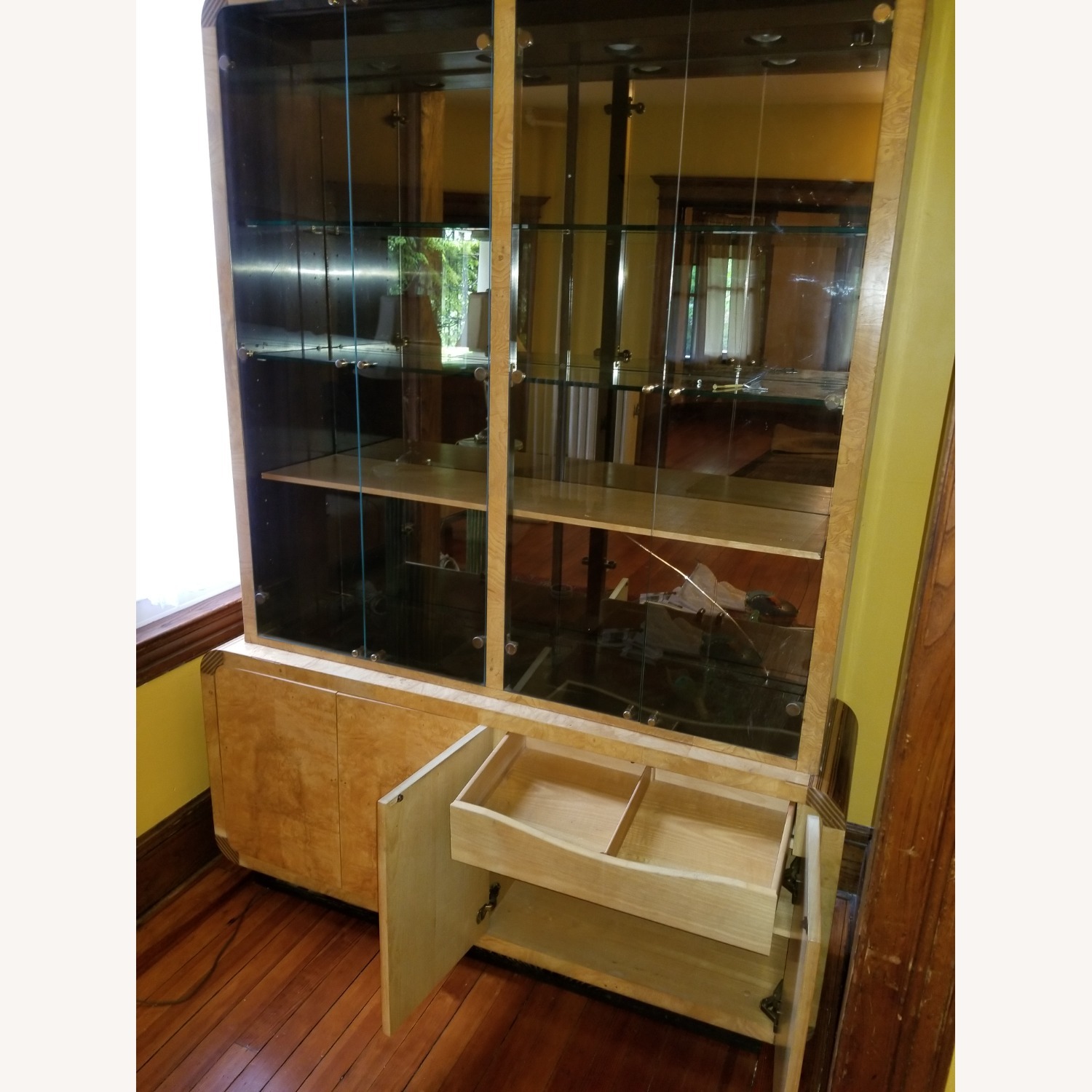 Vintage/Antique Wood Sideboard - image-2