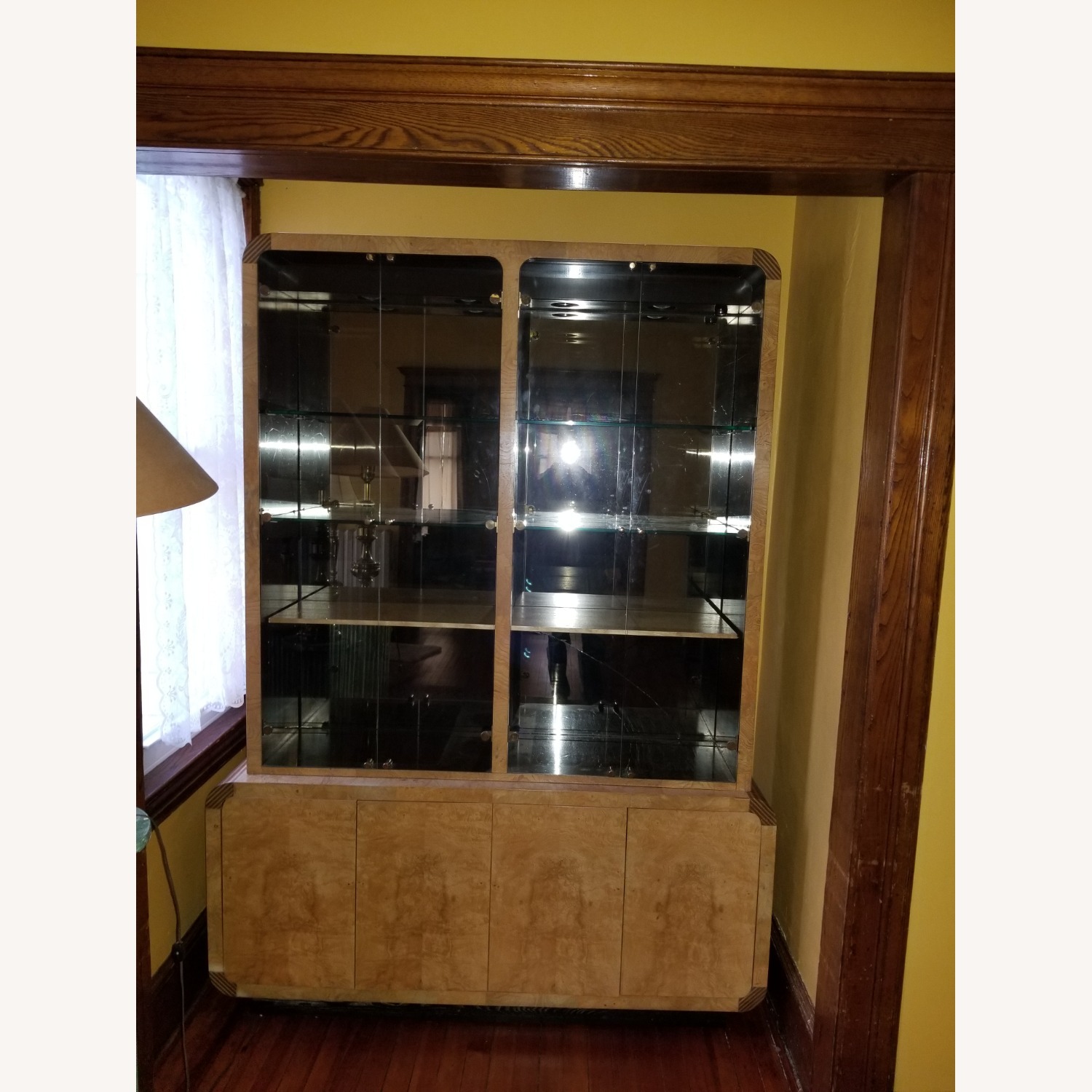 Vintage/Antique Wood Sideboard - image-1