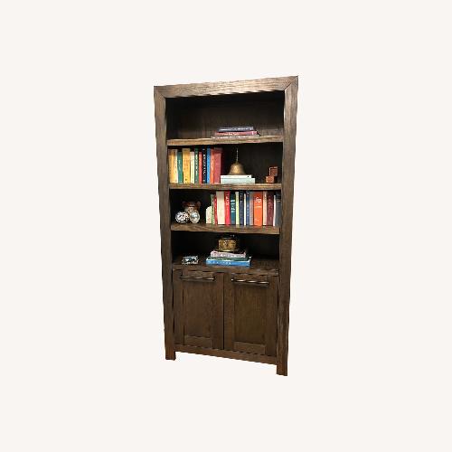 Used Legends Furniture Dark Brown Wood Bookcase for sale on AptDeco