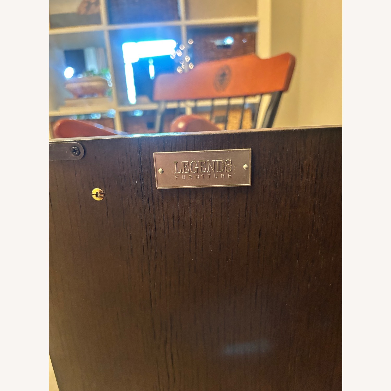 Legends Furniture Dark Brown Wood Bookcase - image-6