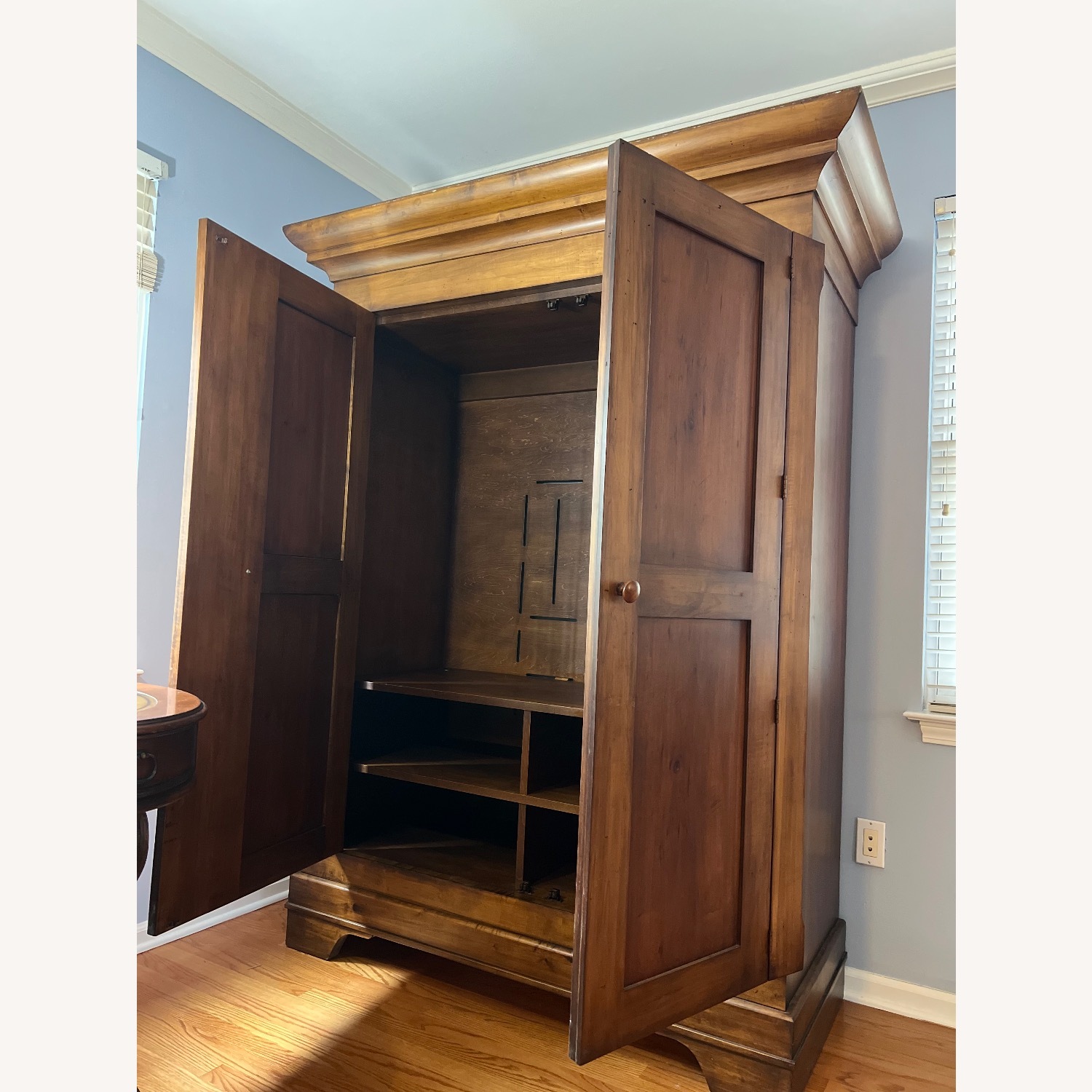 Romweber Armoire | Walnut + Maple Armoire - image-13