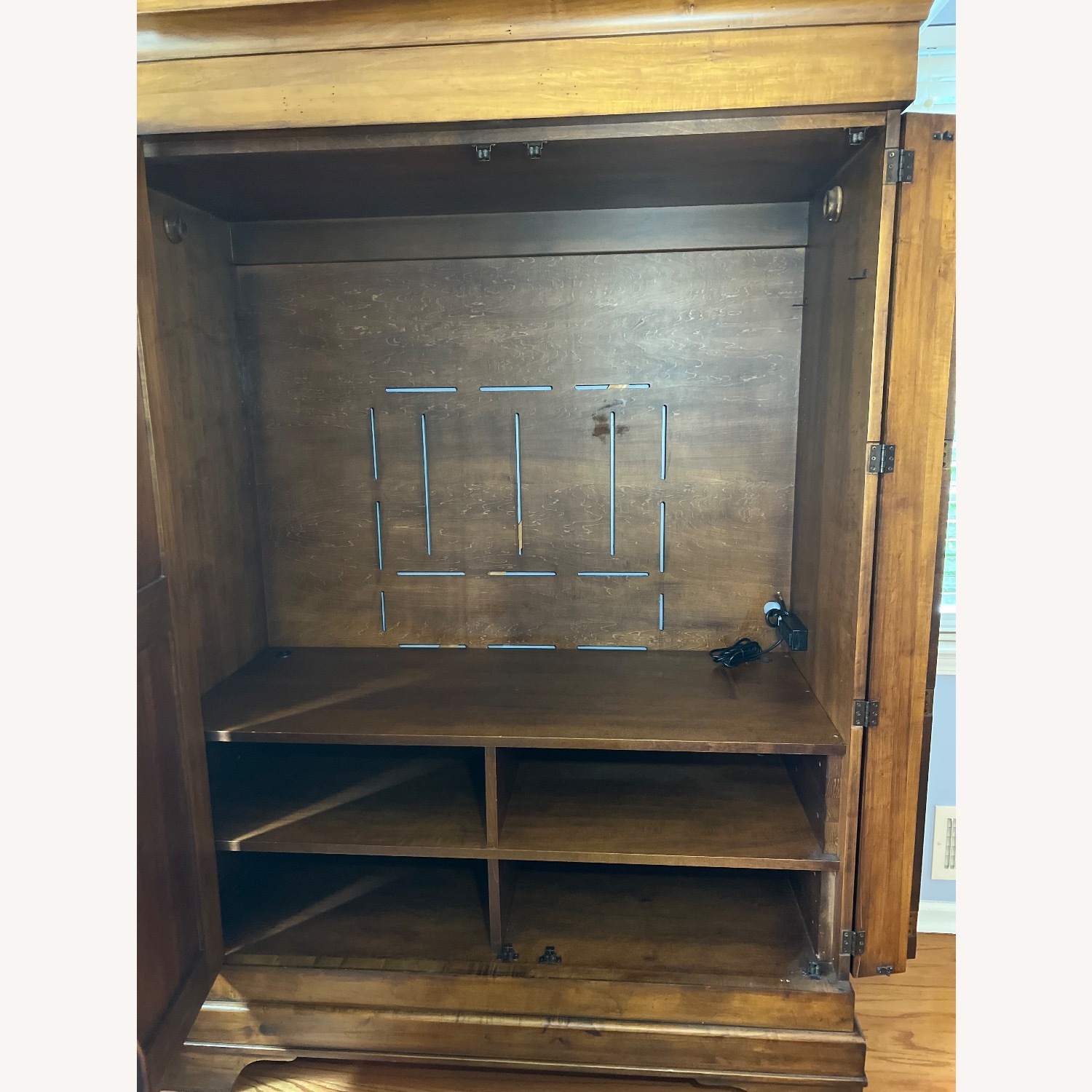 Romweber Armoire | Walnut + Maple Armoire - image-9