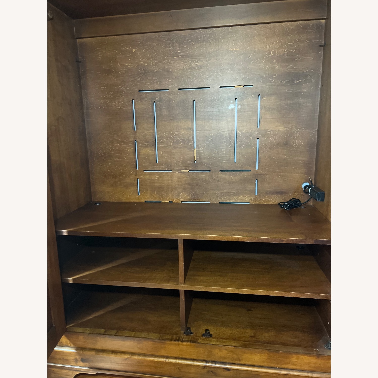 Romweber Armoire | Walnut + Maple Armoire - image-11