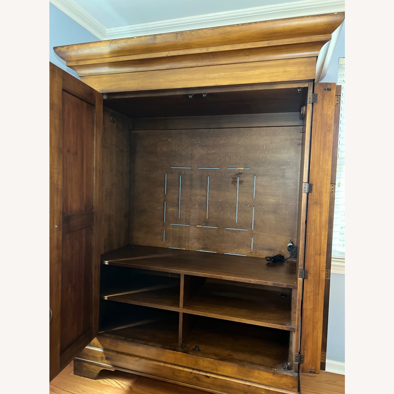 Romweber Armoire | Walnut + Maple Armoire - image-10