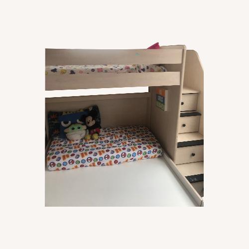 Used Twin and Queen with Dressers Bunk Bed for sale on AptDeco