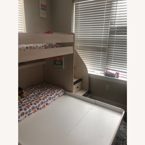 Used Twin and Queen with Dressers Bunk Bed for sale on AptDeco