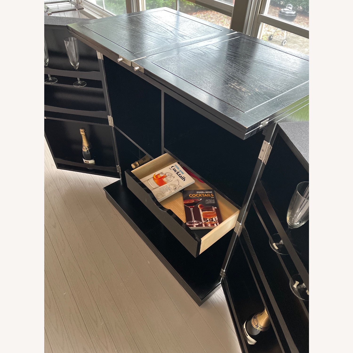 California Fold-A-Way Bar with Bar Top - image-10