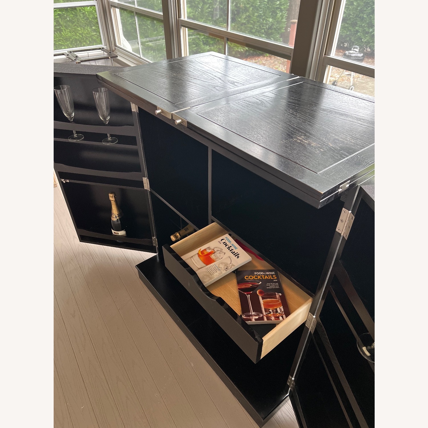 California Fold-A-Way Bar with Bar Top - image-12