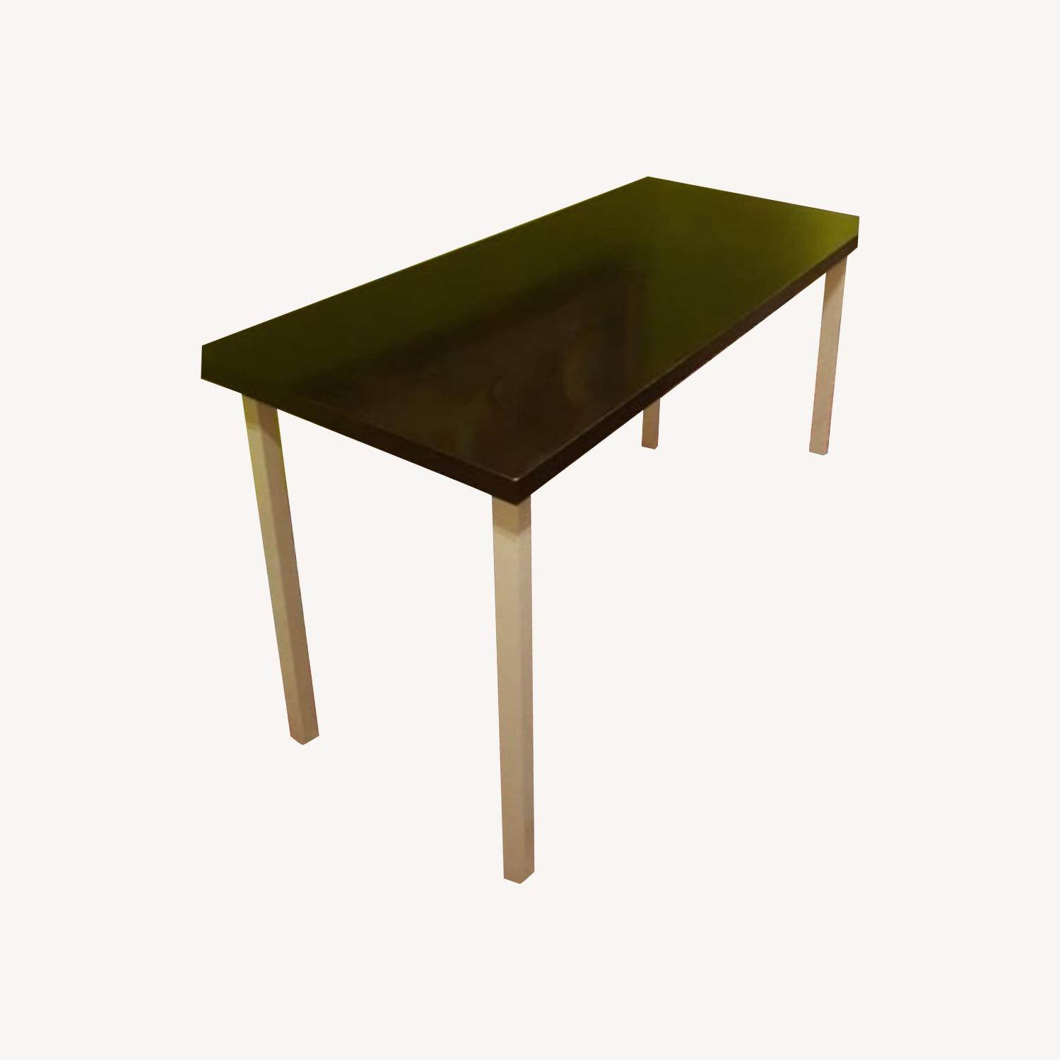 Black Wood Play Table - image-0