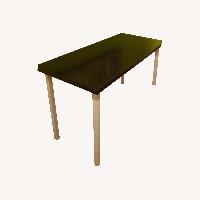 Black Wood Play Table