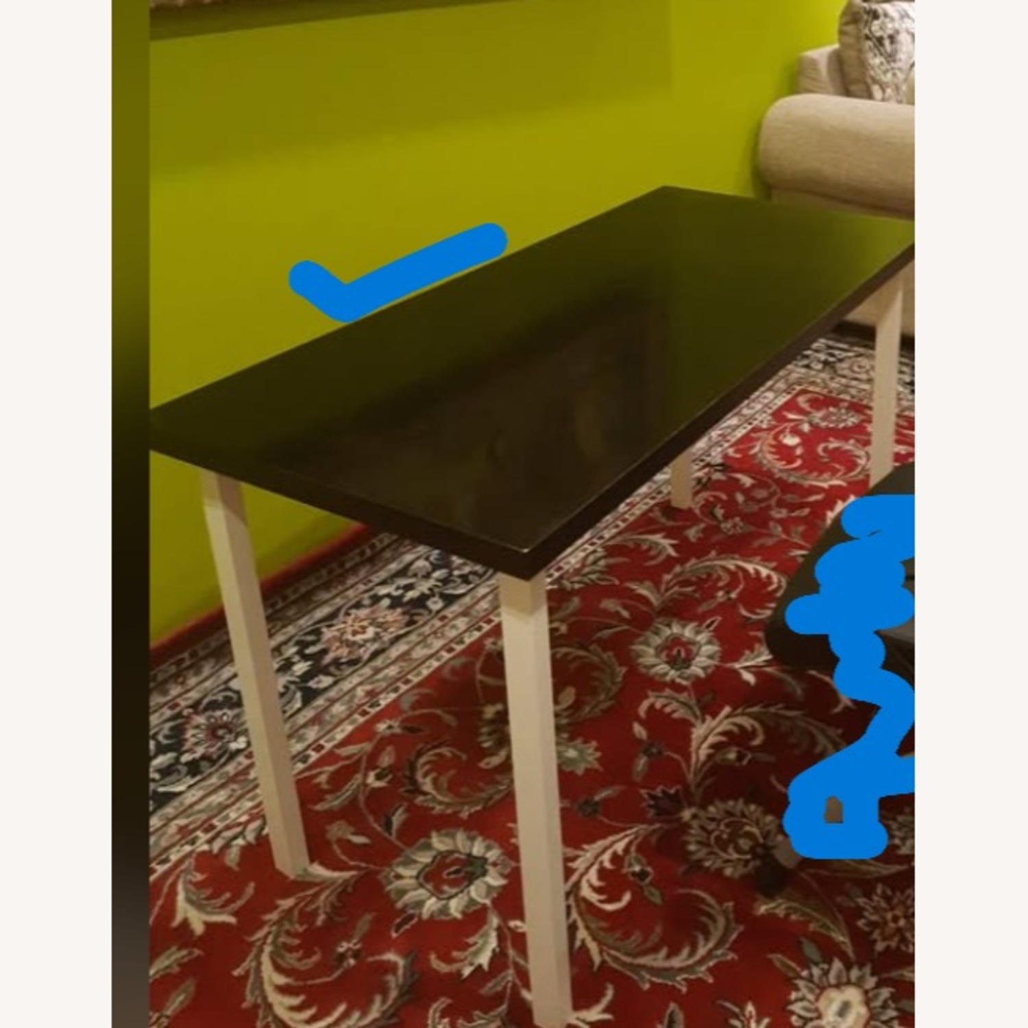 Black Wood Play Table - image-1