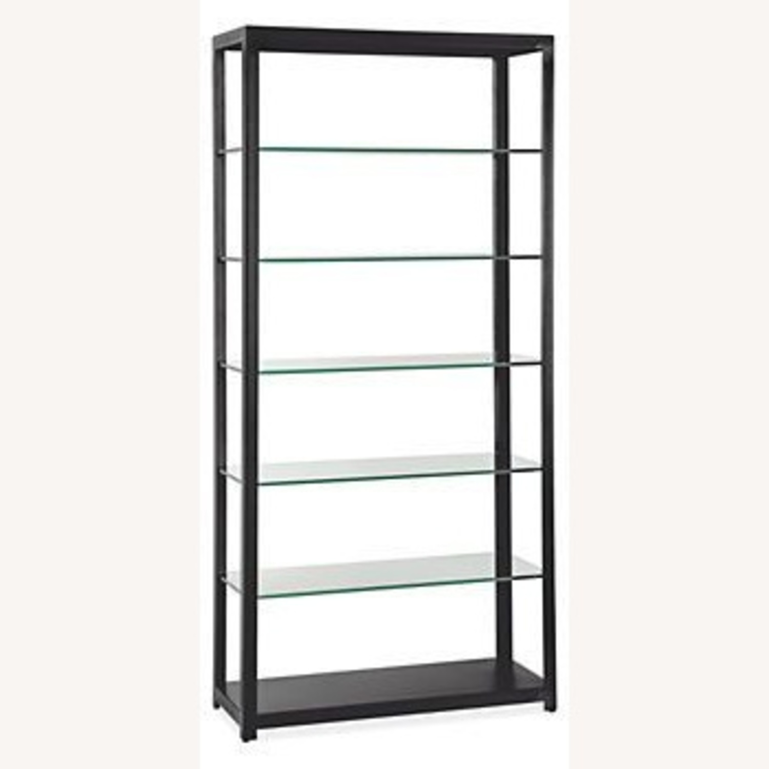 Room & Board Burton Glass & Steel Bookcase - image-4