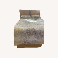 Birch Wood Bed+ 2 Under the Bed Storage Drawer