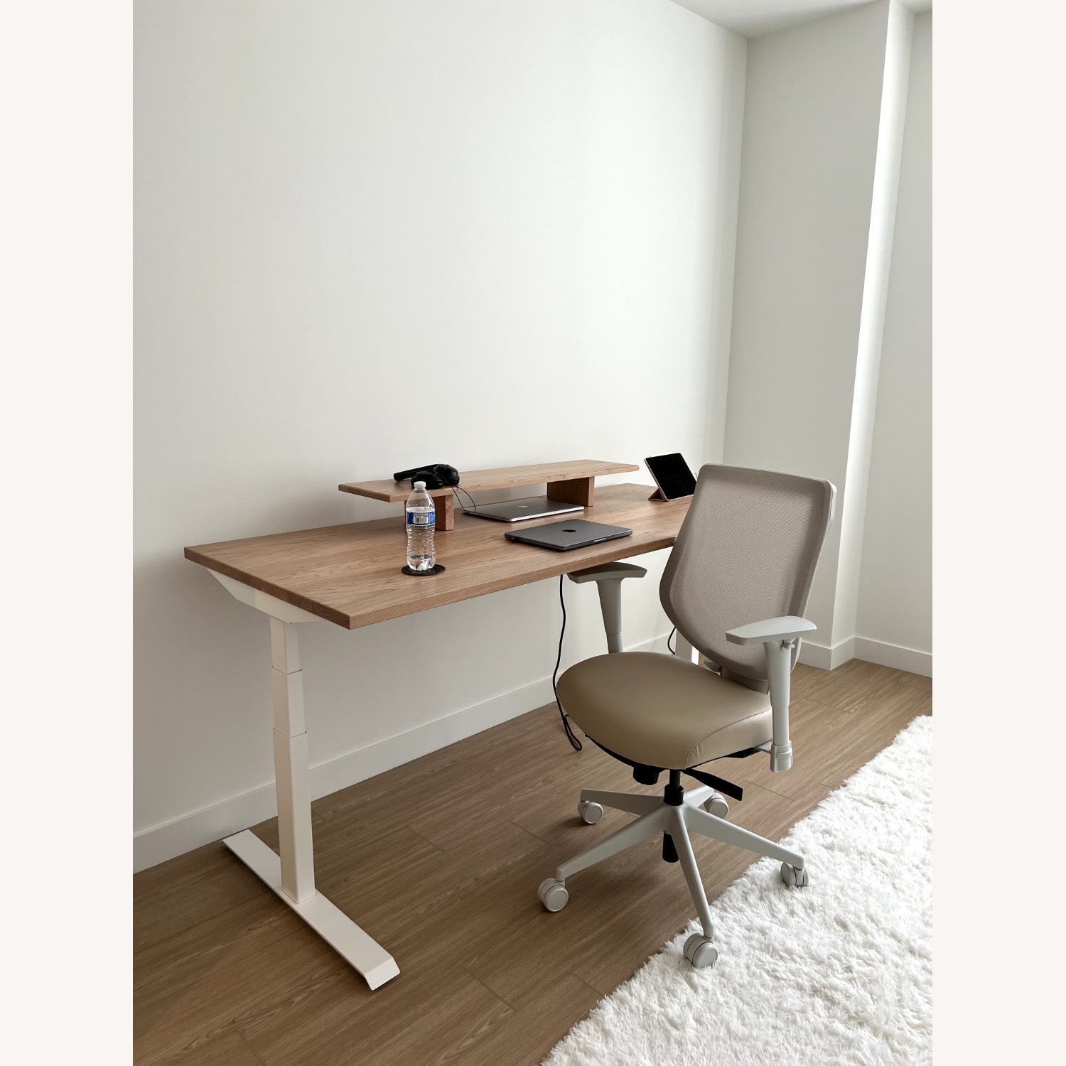 Ergonofis Sway Standing Desk + Desk Shelf - image-4