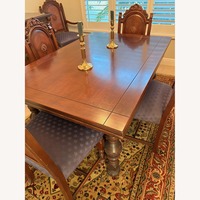 Vintage/Antique Natural Wood Dining Table