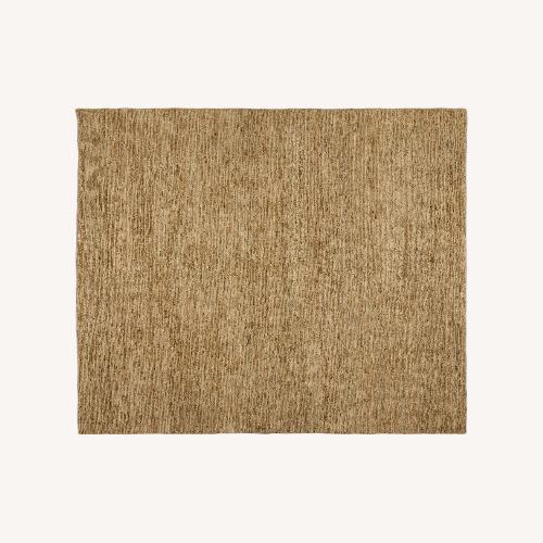 Used Arhaus Pearce Jute 8'x10' Rug in Natural for sale on AptDeco