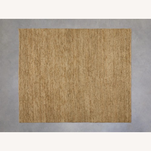 Used Arhaus Pearce Jute 8'x10' Rug in Natural for sale on AptDeco