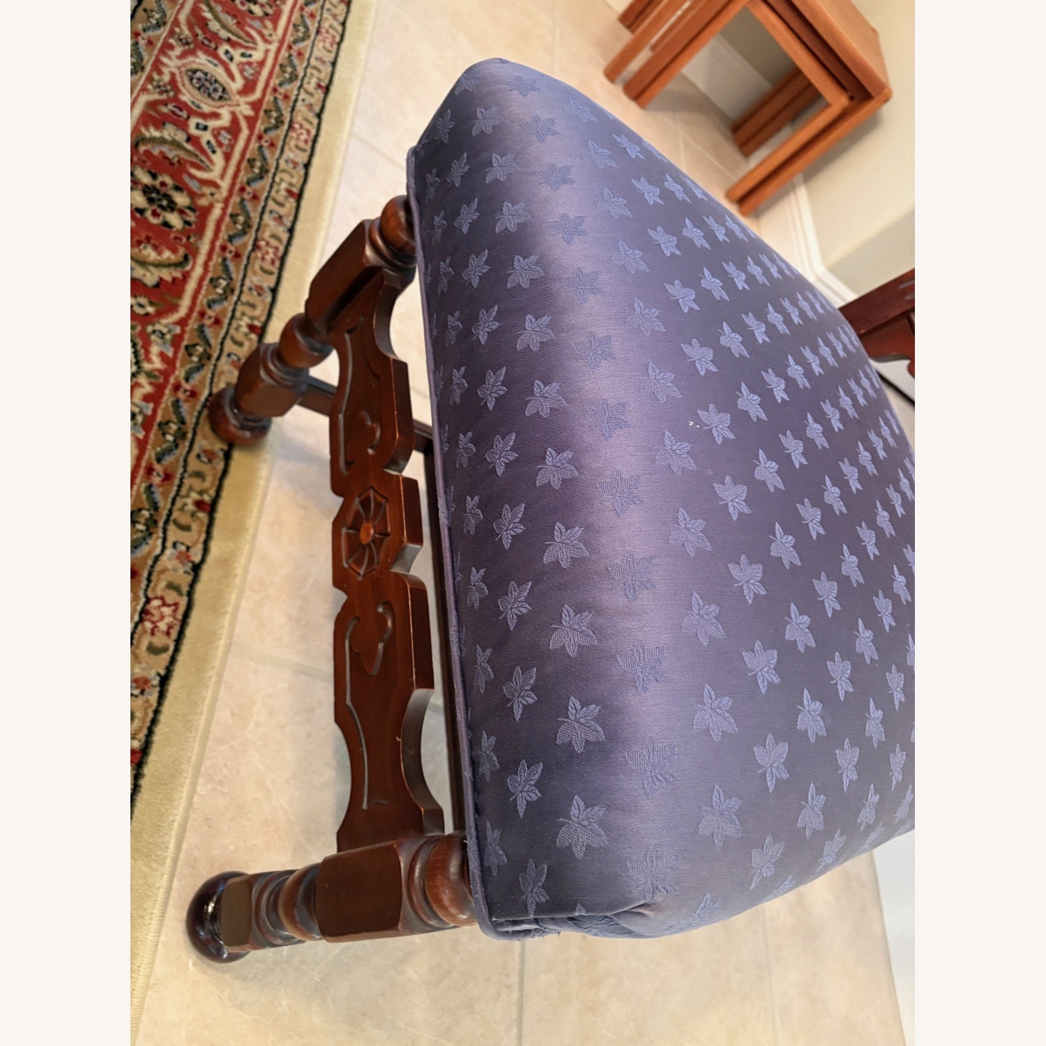 Vintage/Antique Natural Wood Dining Chairs (6) - image-2