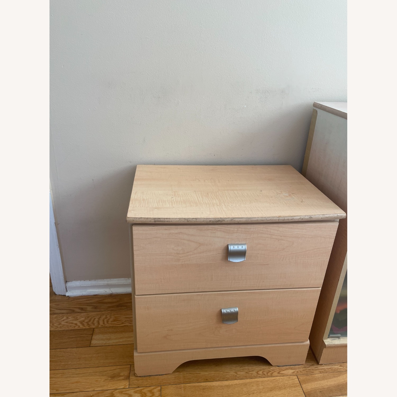 Ashley Natural Wood Nightstand - image-0