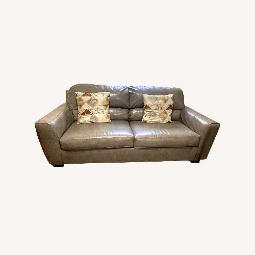 Used Ashley Furniture Natural Sleeper Sofa for sale on AptDeco