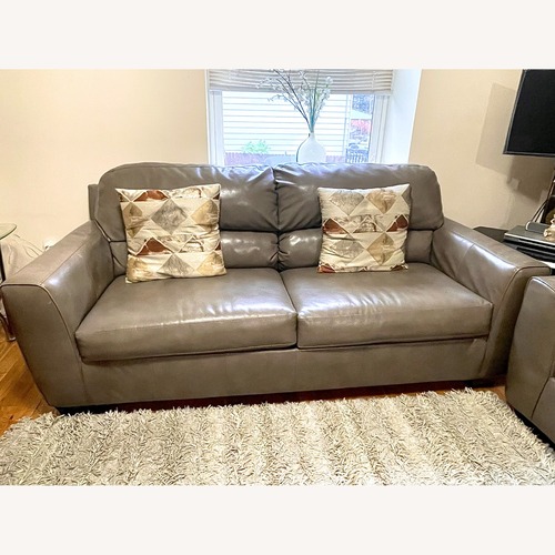 Used Ashley Furniture Natural Sleeper Sofa for sale on AptDeco