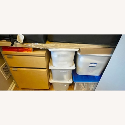 Used IKEA Natural Wood Desk for sale on AptDeco