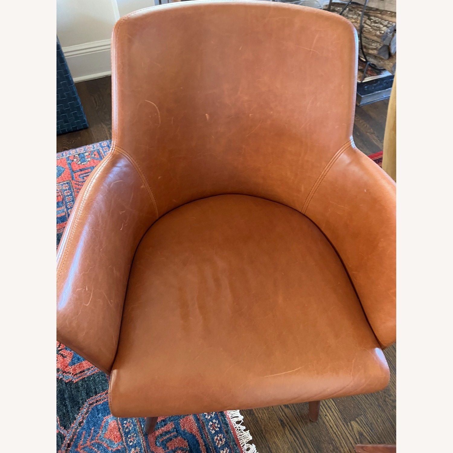 Rejuvenation Dexter Leather Arm chair - image-2