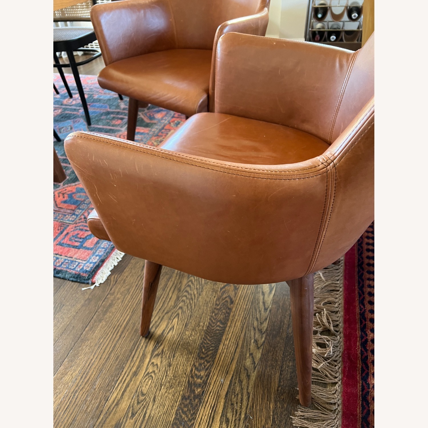 Rejuvenation Dexter Leather Arm chair - image-7