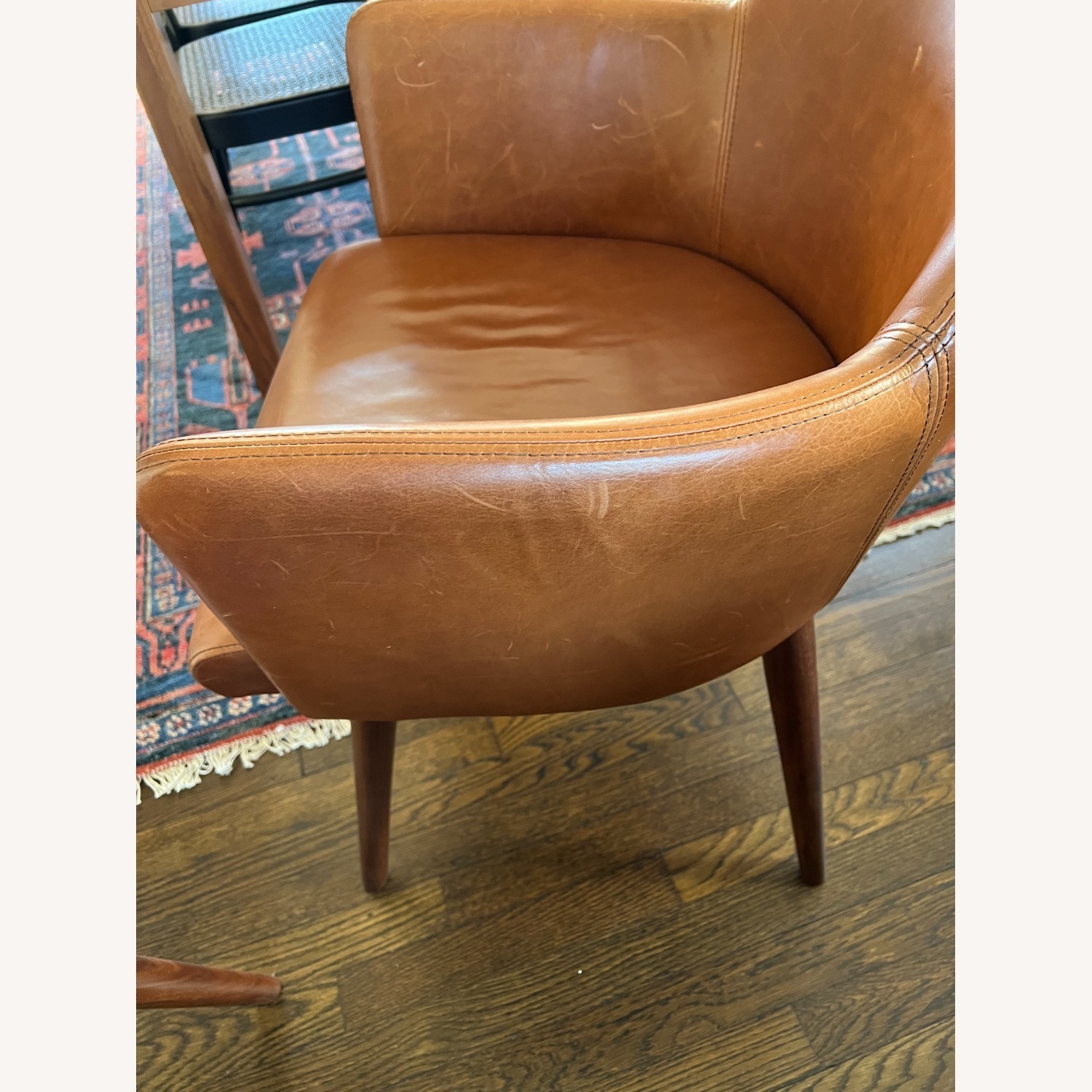 Rejuvenation Dexter Leather Arm chair - image-8