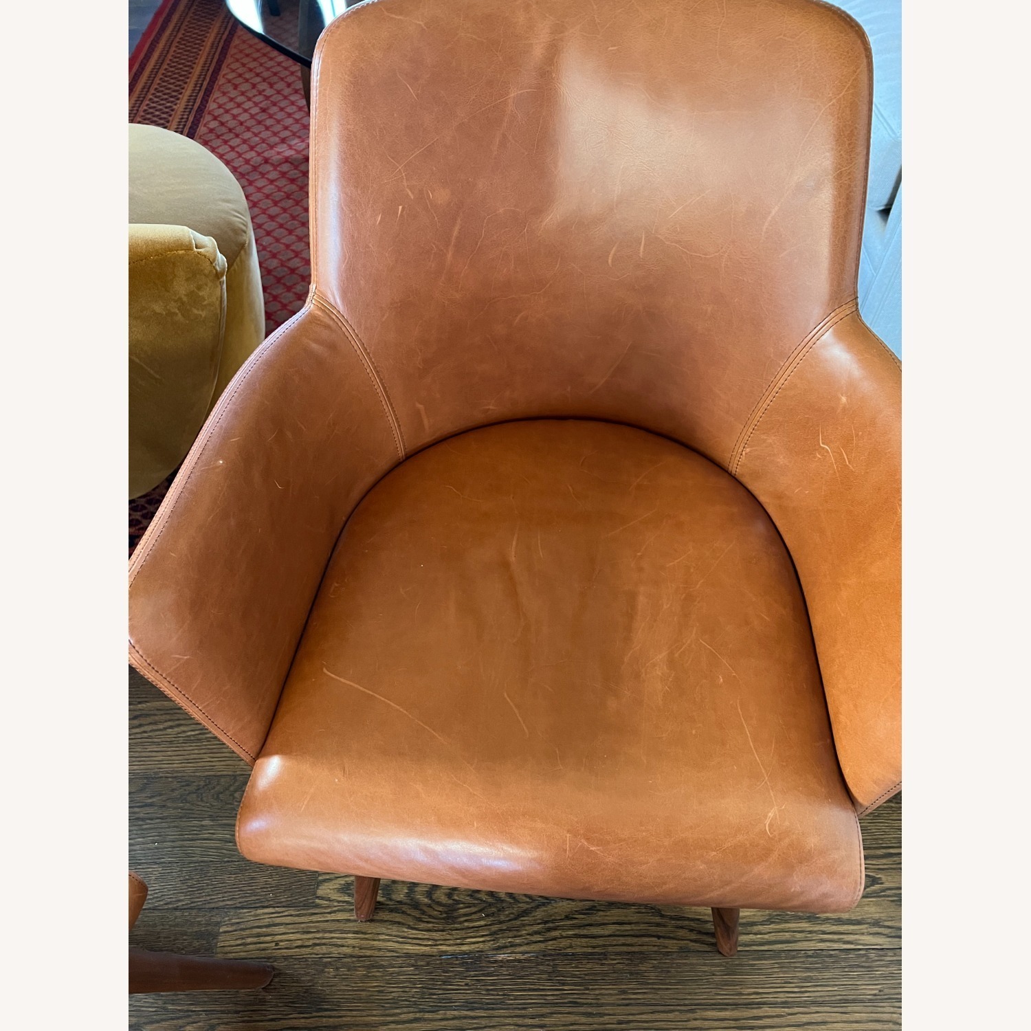 Rejuvenation Dexter Leather Arm chair - image-3