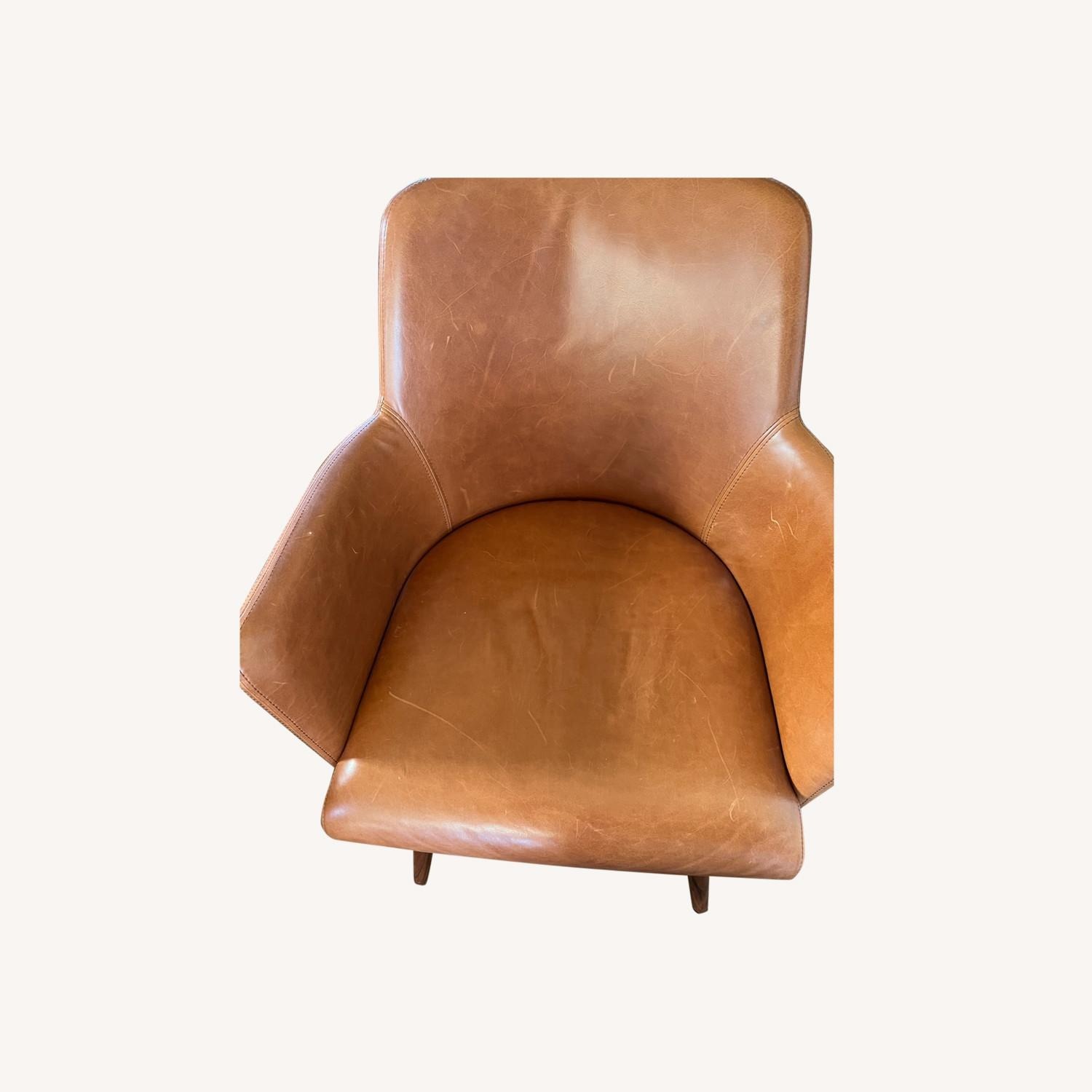 Rejuvenation Dexter Leather Arm chair - image-0