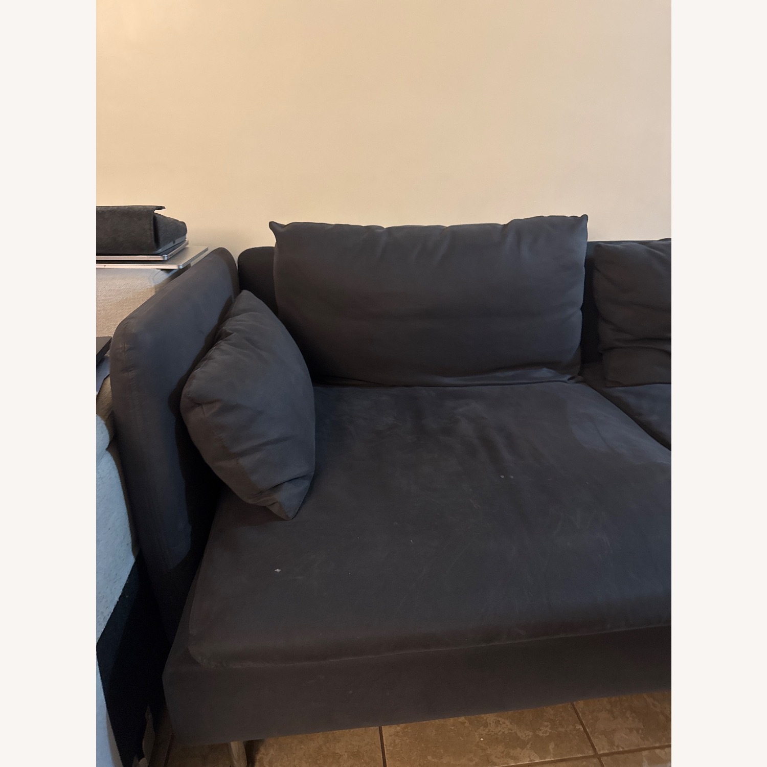 IKEA Söderhamn Dark Gray Fabric 3+ Seater Sofa - image-6