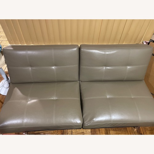 Used Nordstrom Dark Gray Loveseat for sale on AptDeco