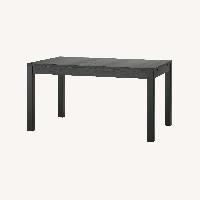 IKEA Black Bjursta Extendable Table