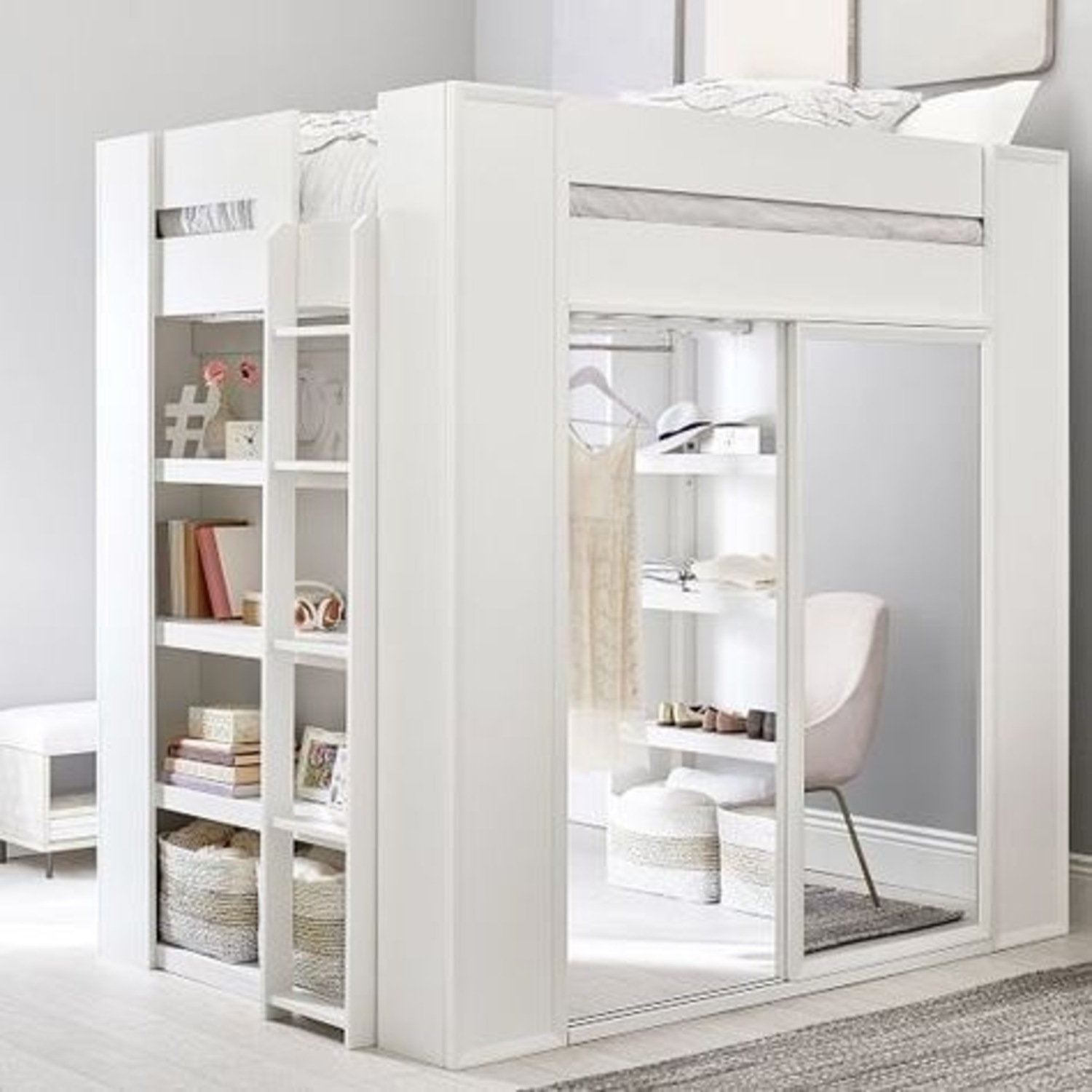  Sleep & Style Full Loft Wardrobe Bed - image-9
