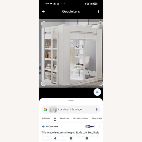 Used  Sleep & Style Full Loft Wardrobe Bed for sale on AptDeco