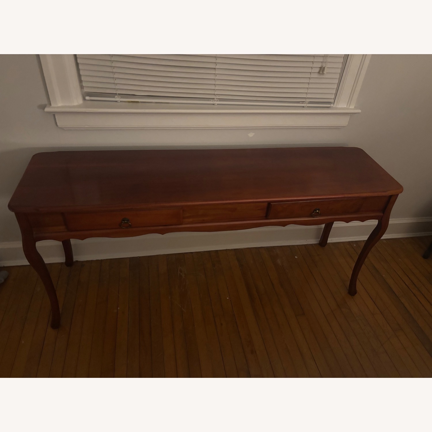 Vintage/Antique Finds Dark Brown Wood Side Table - image-7