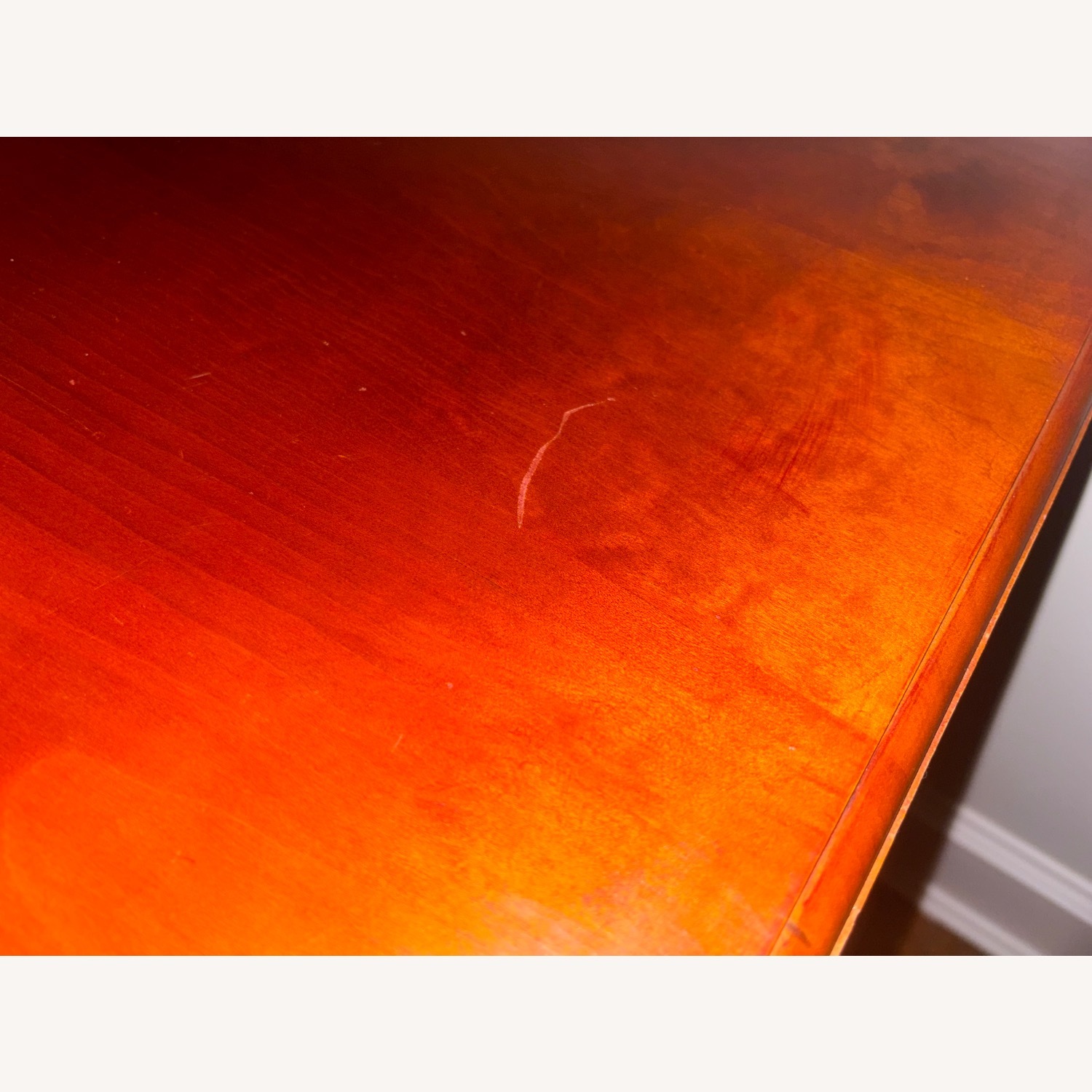 Vintage/Antique Finds Dark Brown Wood Side Table - image-5