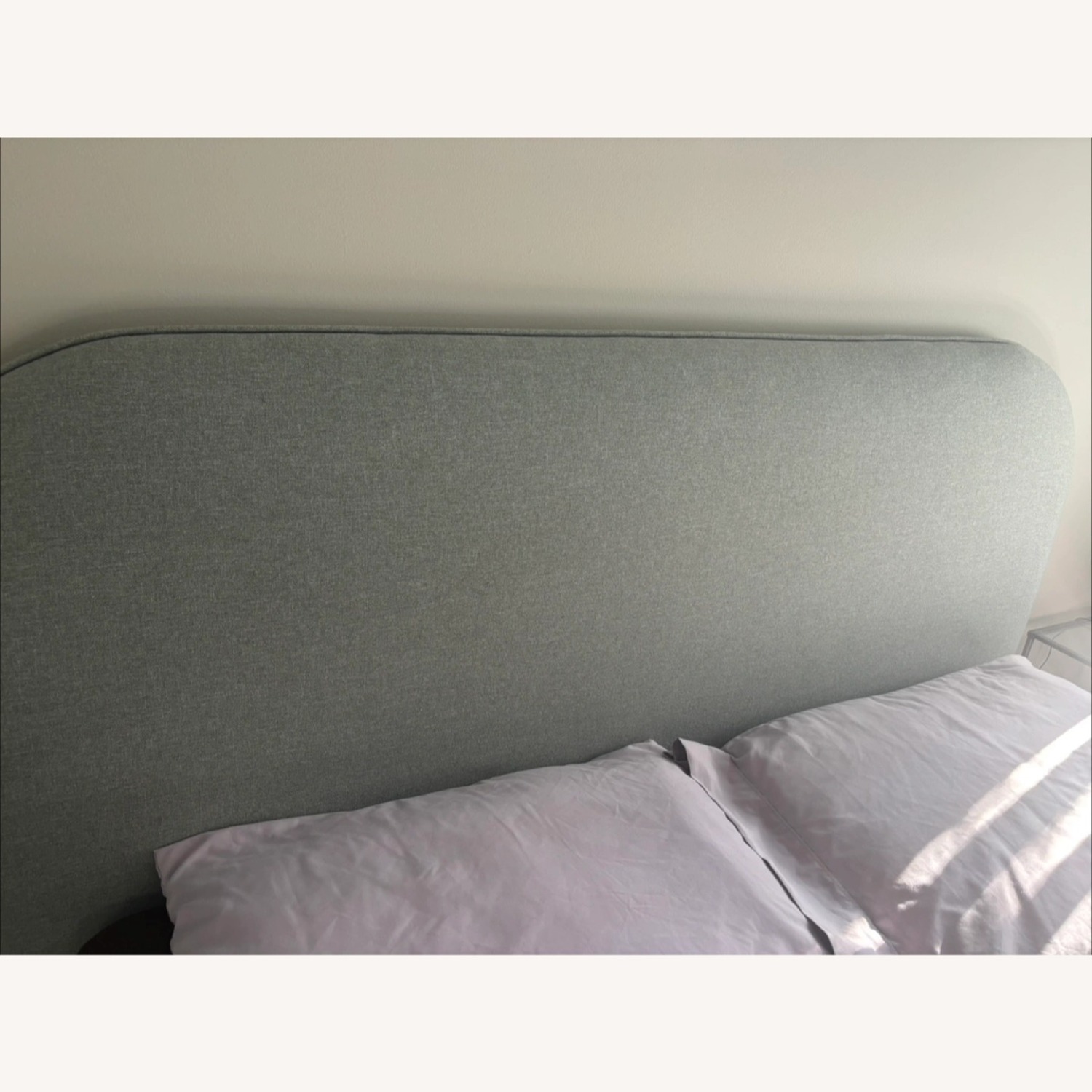 IKEA VADHEIM Queen Upholstered Bed Frame - image-3