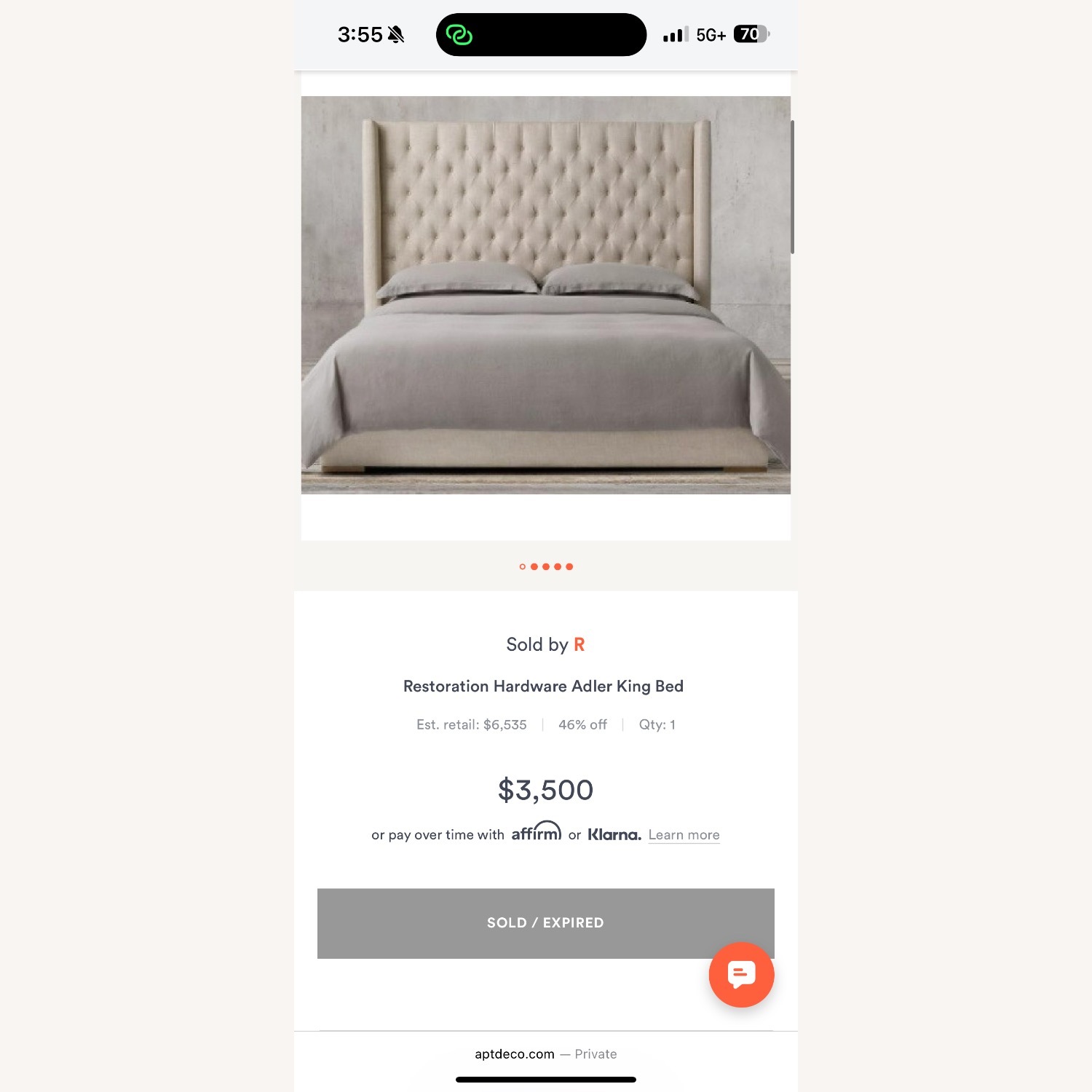 Restoration Hardware Black Adler Tufted Velvet Storage Bed - image-7