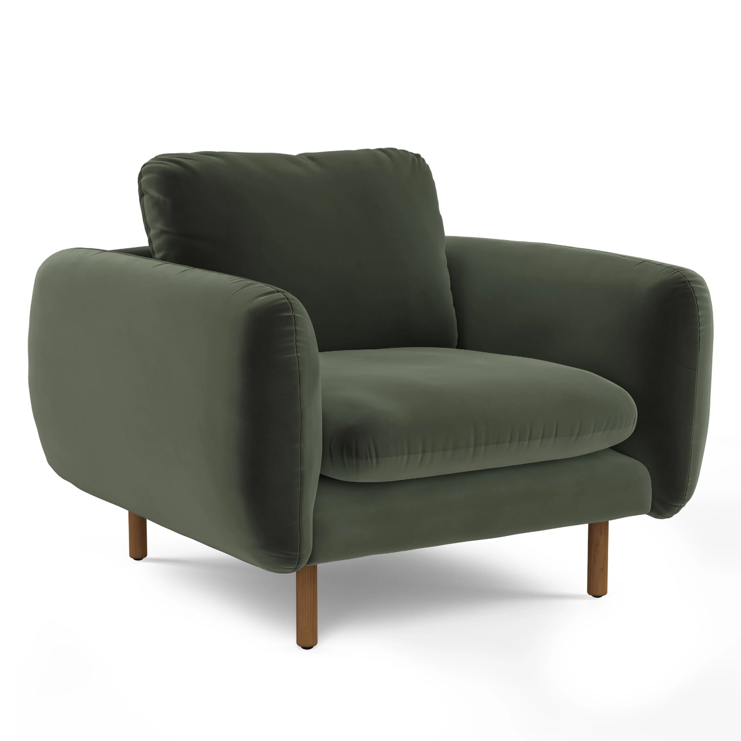 Article Velvet Green Lounge Chair  - image-0