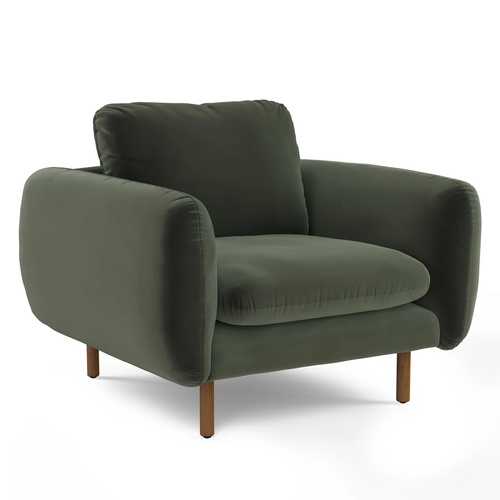 Used Article Velvet Green Lounge Chair  for sale on AptDeco
